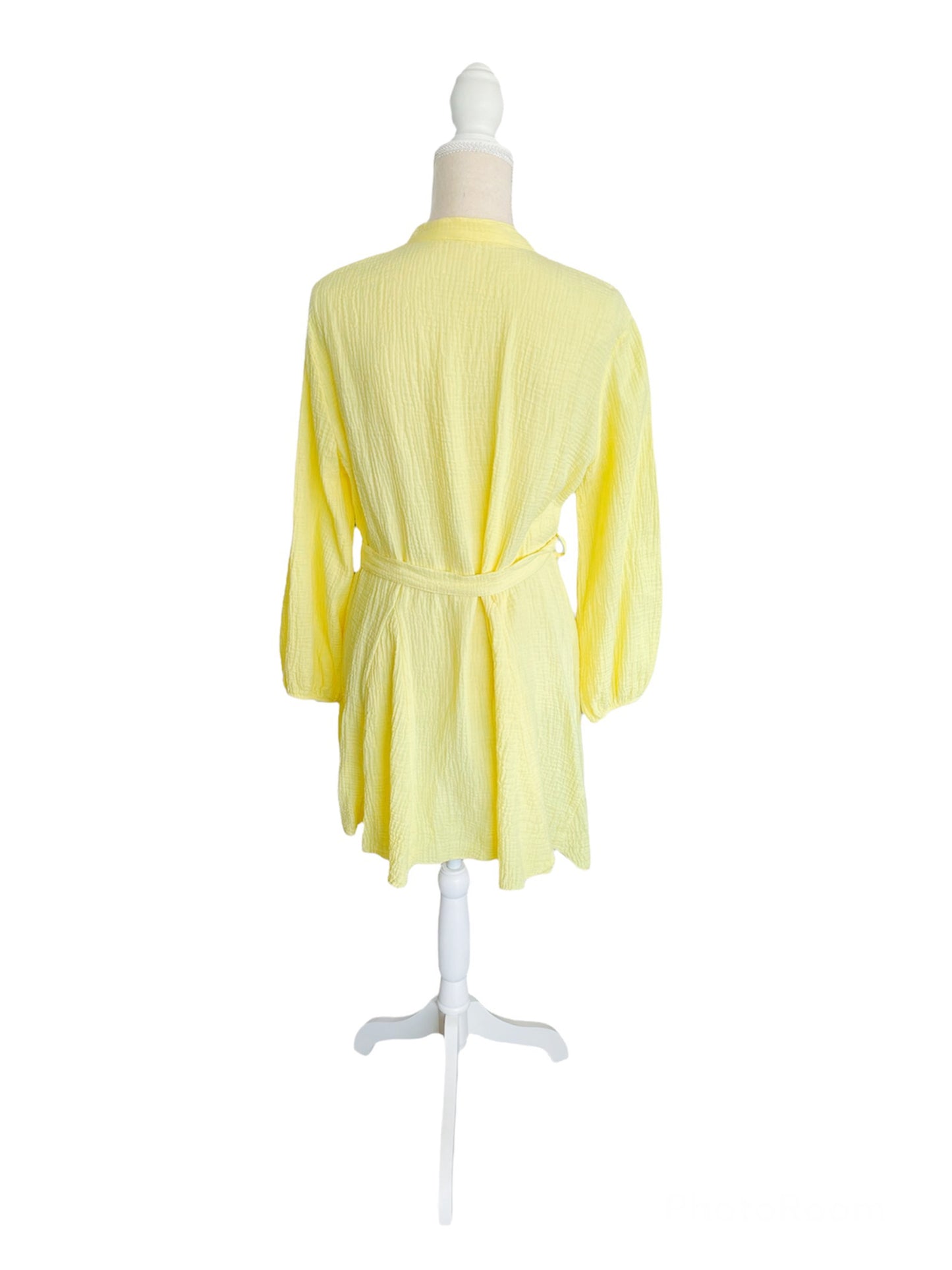 Tetra jurk | Geel