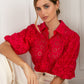 Clara top rood - Lovie & Co