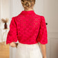 Clara top rood - Lovie & Co