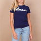 T-shirt Amour | blauw