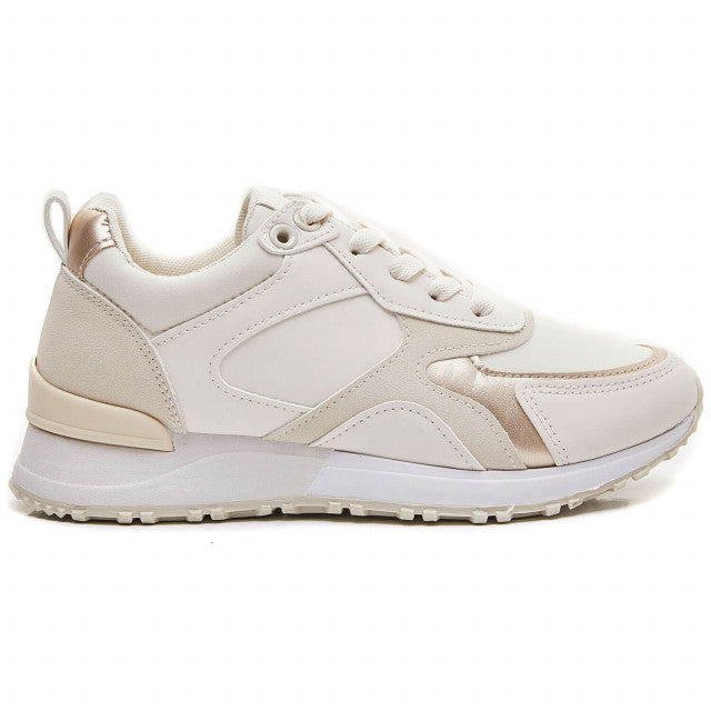 Sneaker | Beige/goud