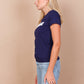 T-shirt Amour | blauw