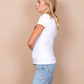 T-shirt Amour | wit