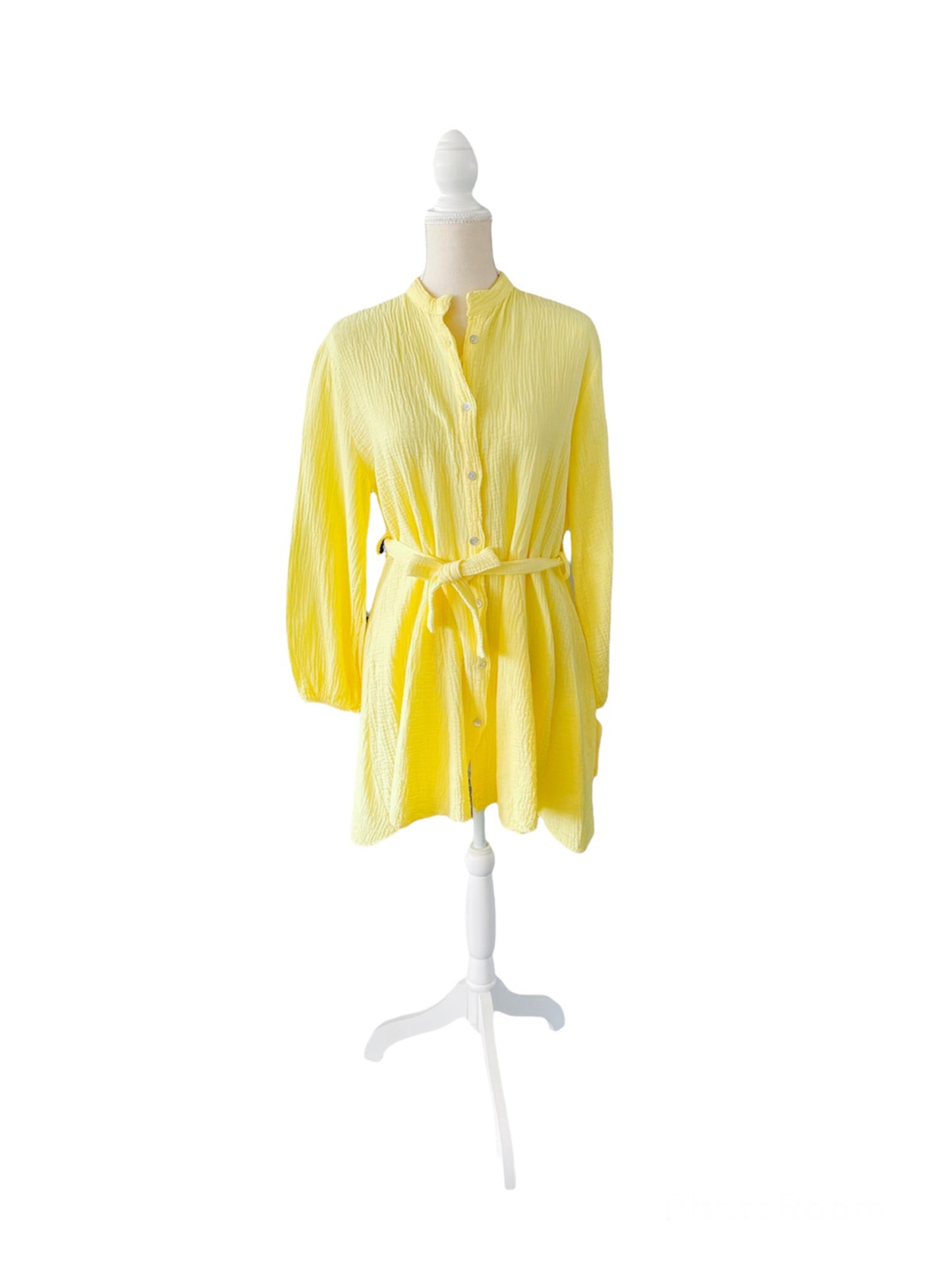 Tetra jurk | Geel