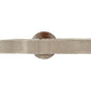 Raffia riem | Parelmoer