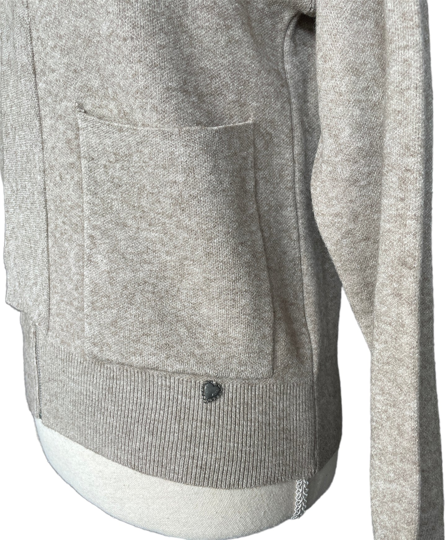 Gilet knit | Beige