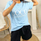 T-shirt Coco Madame | Blauw