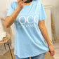 T-shirt Coco Madame | Blauw