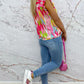 Ruffle topje | Roze